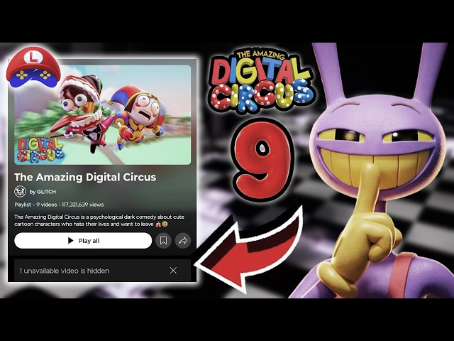 THE AMAZING DIGITAL CIRCUS: Episode 9 is already ready on YouTube? (New hidden video)