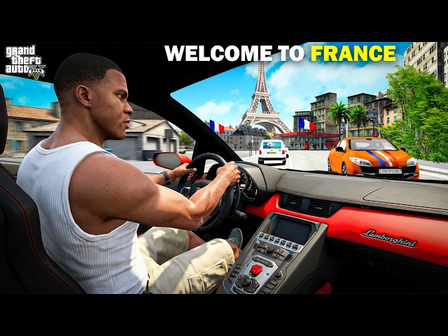 Franklin First FRANCE Experience in GTA 5 ! (GTA 5 mods)
