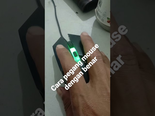 Cara Pegang Mouse dengan Benar #tutorial #komputer