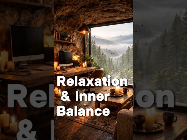Inner Balance 🌿 Peaceful Cave View | Deep Work Drift Ambient