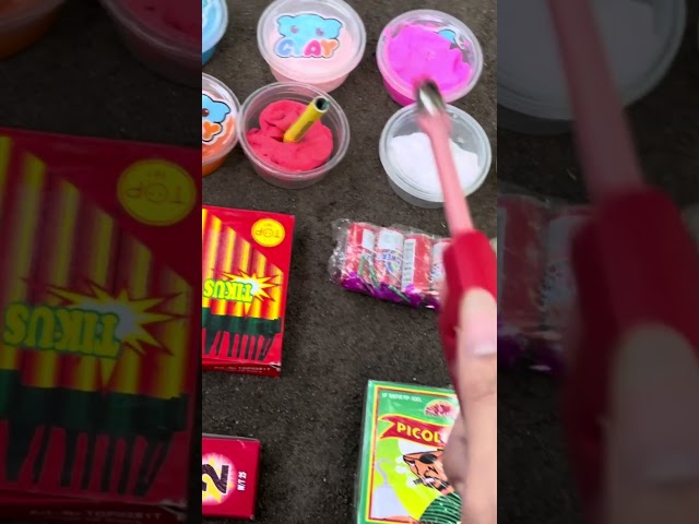 Review PETASAN vs CLAY! 🔥😱 #experiment #fireworks #clay #shorts