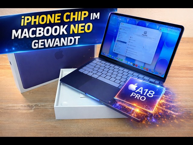 🔥 MacBook Neo – 3 Tage später mein Fazit! #new #tech #apple #unboxing #macbookneo #sale #notebook