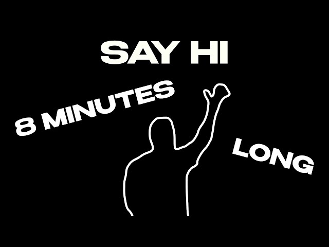 SAY HI 8 MINUTES Immersive Warm-Up / Viral Interactive Game / DANIEL SHCHEGELSKIY / SFILMS.RU