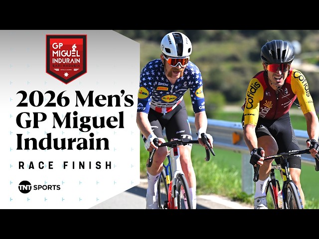 GLORIOUS MOMENT! 🔥 | Men's Elite GP Miguel Indurain 2026 Final KM's | TNT Sports Cycling