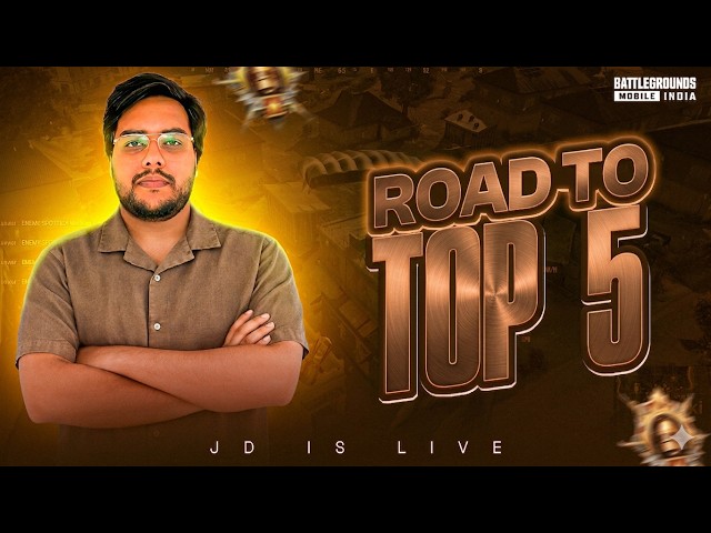 TOP 5 POSSIBLE !! | BGMI LIVE | JDisLIVE | #vsall #bgmilive