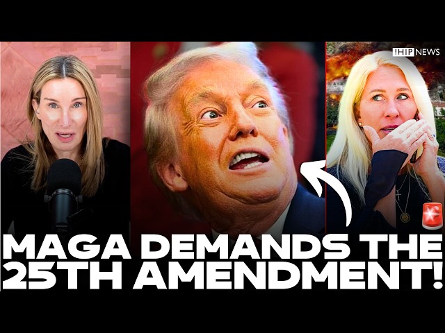 IHIP News: 🚨 MAGA Calls for 25th AMENDMENT NOW as Trump Goes NUCLEAR! It's OVER For Him!