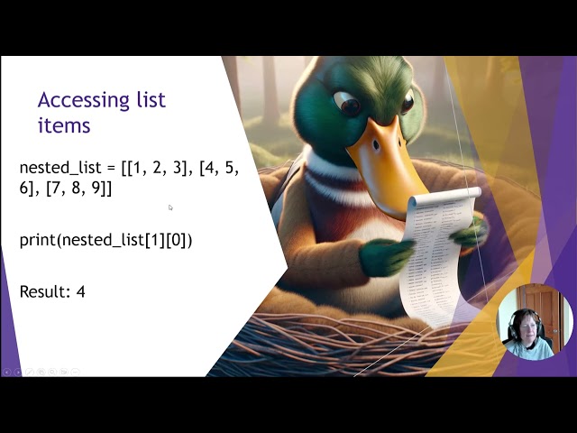 Python Multi-Level List PowerPoint