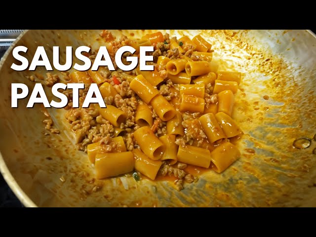 This Is How Italians Cook Sausage Pasta