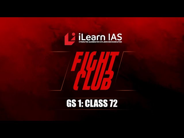 Fight Club | GS1: Class 72 | Dias Jose | Fight back with iLearn IAS
