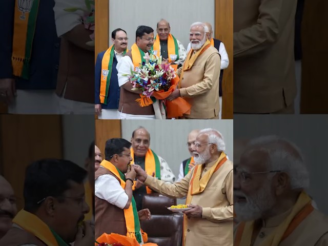 PM Modi congratulated Nitin Nabin on becoming BJP National President | #shorts