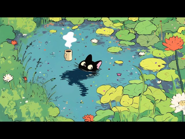 Why the rush? - lo-fi beats for work/study / cat jazz