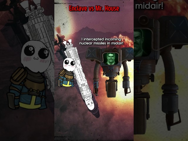 Fallout Lore Enclave vs Mr. House