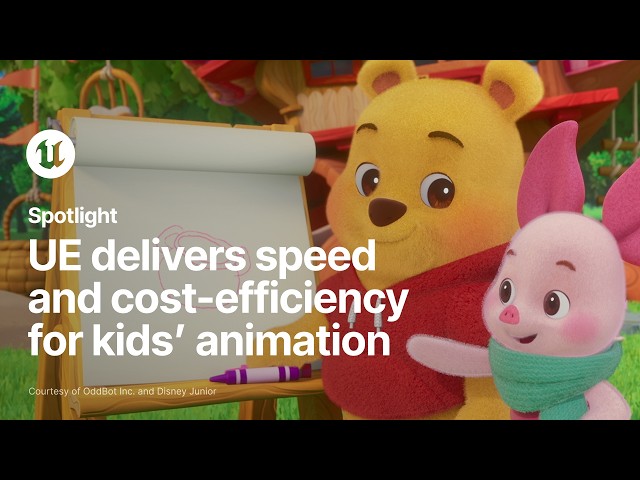 Meet the studios using Unreal Engine to create the new wave of kids’ animation