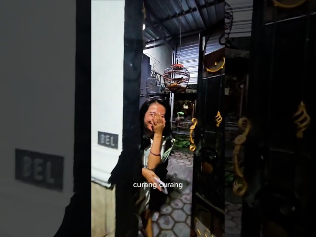 returned to Jember and was scolded by his wife.