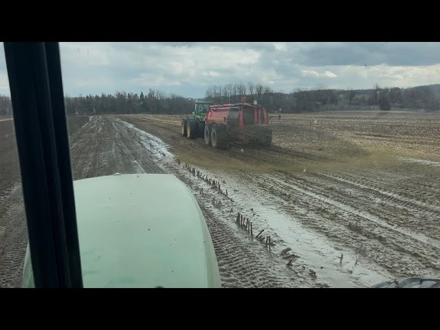INCORPORATING MANURE and installed NEW PARLOR MATS