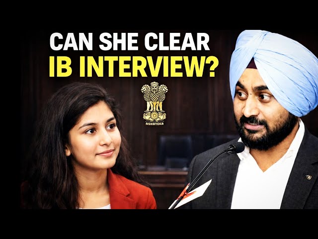 How to crack IB ACIO Interview 2025 | IB ACIO Mock Interview with Former IB Officer | UPSC, CAPF, IB
