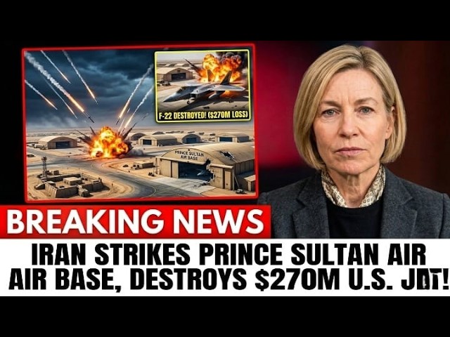 BREAKING: Iran Strikes U.S. Air Base, $270M Jet Destroyed | WW3 Fears Rise