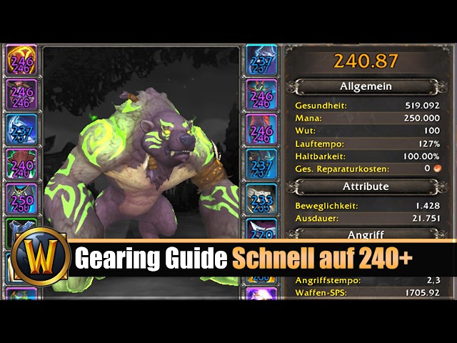 Midnight Gearing Guide: How to quickly reach 240+ gear!