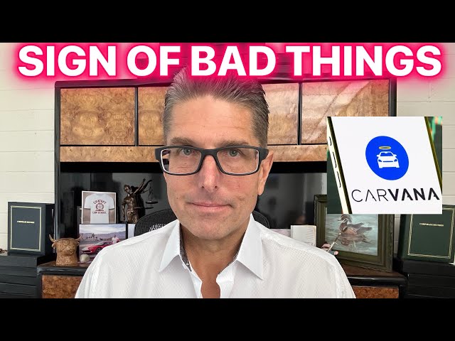 CARVANA HIT WITH DOWNGRADE BY BANK OF AMERICA - $5B OF DEBT AND RISING ENERGY  