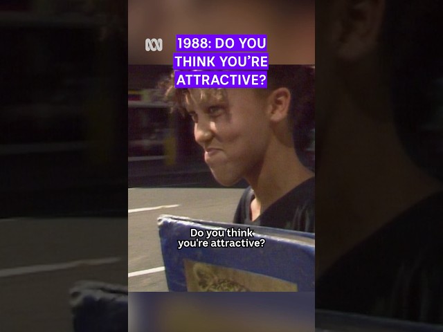 1988: Do you think you're attractive? #1980s #Australian #SelfEsteem  #ClassicBeauty #Attractive