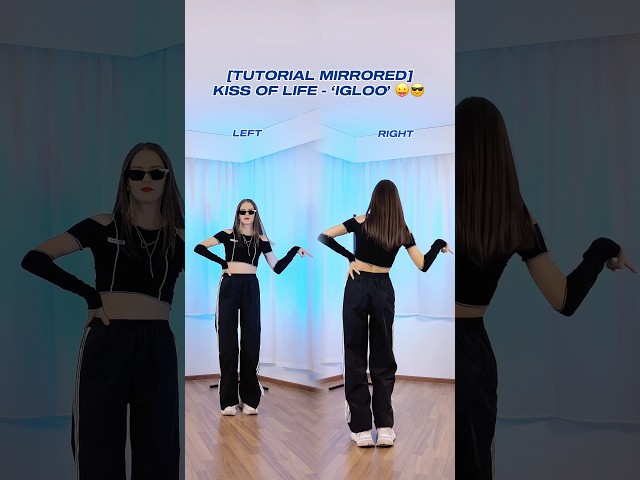 [TUTORIAL MIRRORED] KISS OF LIFE - ‘IGLOO’ Speed 0.5 🥵 | MARINA #igloochallenge #kiof #kissoflife