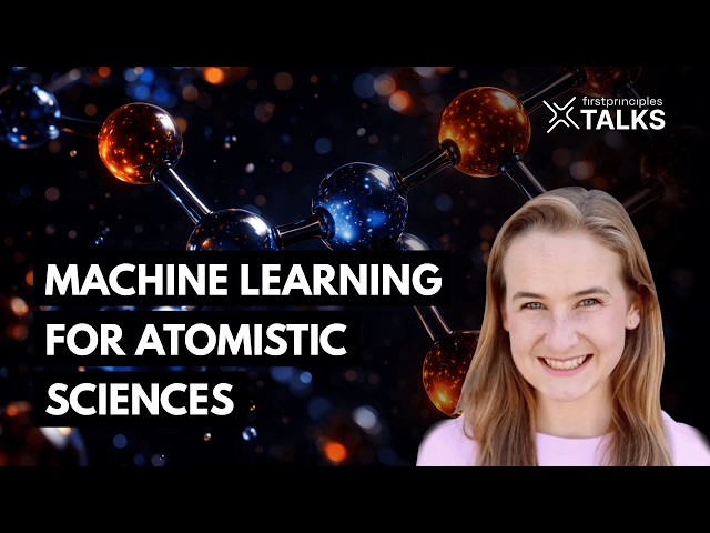 Vignettes from Machine Learning in the Atomistic Sciences: Bespoke and General | Tess Schmidt