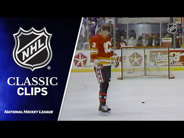 First-Ever Hardest Shot Competition (1990) | NHL All-Star Weekend
