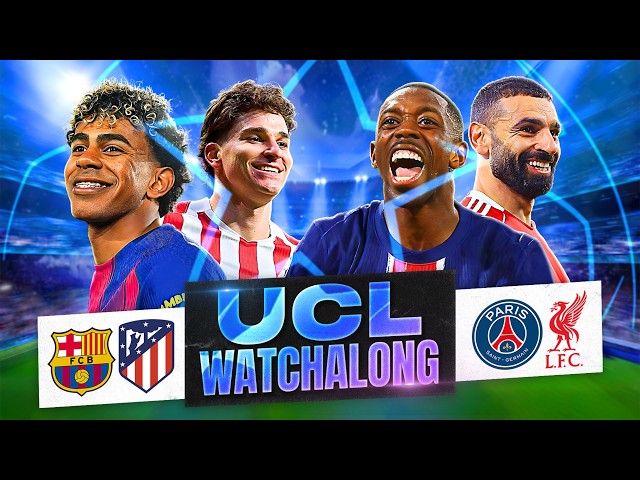 PSG 1-0 Liverpool | Barcelona 0-1 Atletico Madrid | Champions League WATCHALONG