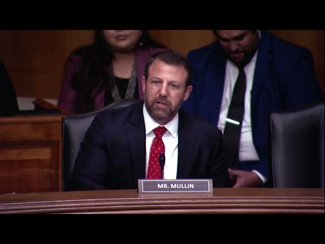 Sen. Mullin: 'I never knew I was special for being Cherokee until I came to D.C.'