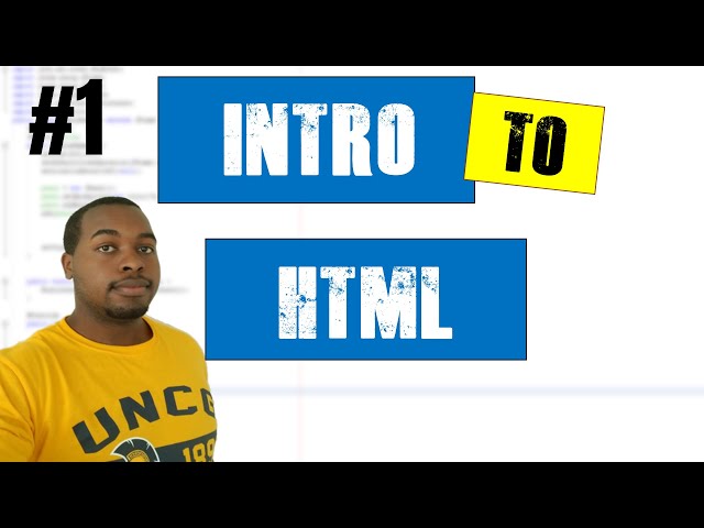 HTML Basics | Intro to HTML (Part 1)
