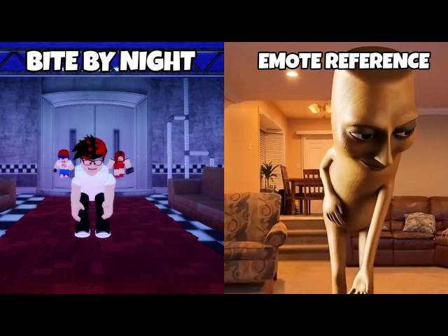 ALL NEW EMOTE & REFERENCE SHOWCASE In Roblox BITE BY NIGHT