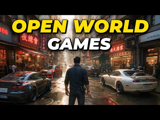 15 BEST Open-World Games You ABSOLUTELY Need to Play!