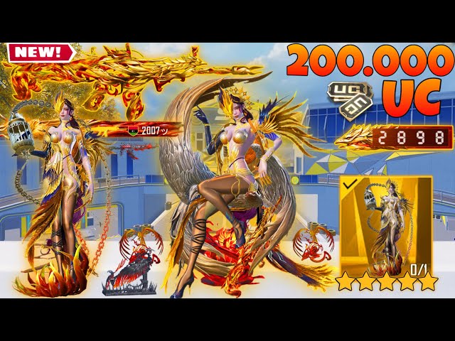 200.000UC😱FOR NEW PHOENIXTRA X-SUIT FULL GAMEPLAY WITH NEX SCARL+X-SUIT🔥
