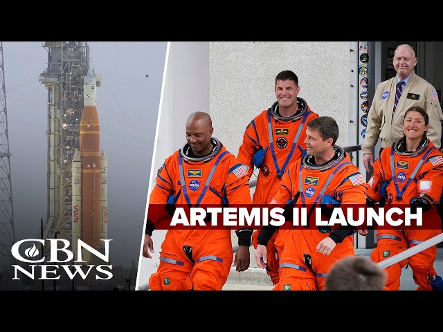 LIVE: NASA's Artemis II Launch to the Moon | CBN News