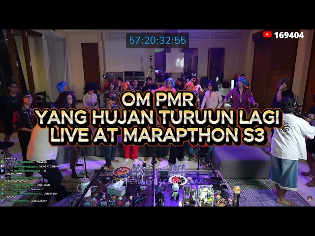 OM PMR X A4A CLAN - YANG HUJAN TURUN LAGI LIVE AT MARAPTHON S3! #marapthon #a4aclan #marapthon3