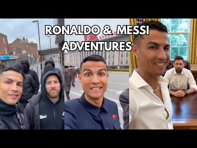 BEST RONALDO & MESSI ADVENTURES COMPILATION 🤣🇵🇹🇦🇷 (pt. 2)