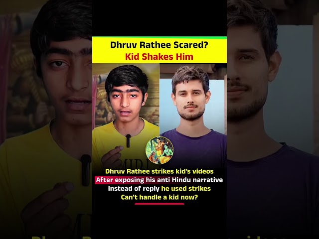 Dhruv Rathee has issued copyright strikes on videos made by a young creator #dhruvrathee #youtube