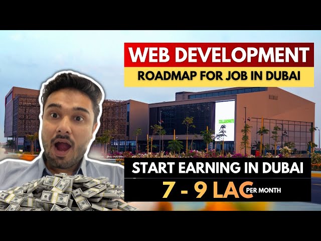 Web Development Roadmap for Dubai Jobs | Salary, Skills & Job Strategy