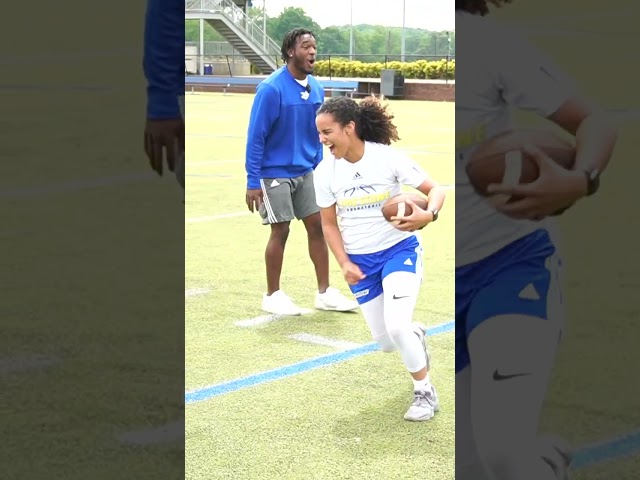 Basketball Player Vs. Football Player