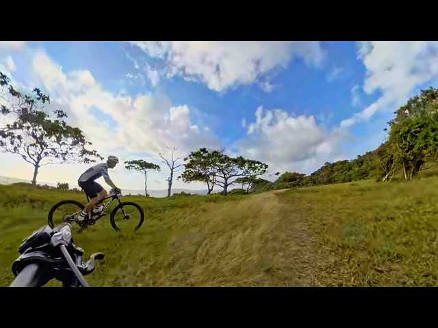 Trilha Invertida 360° na Praia Grossa