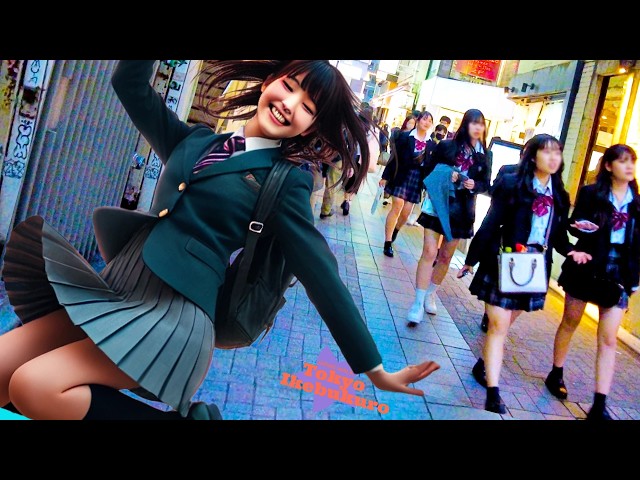 Let's walk around Ikebukuro, Tokyo 🐶♪💖 4K Nonstop 1 Hour
