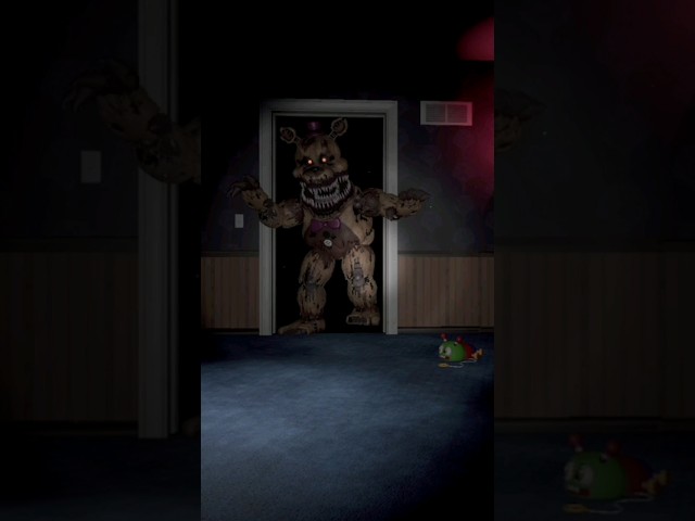 Nightmare fredbear Jumpscare || FNAF Help Wanted