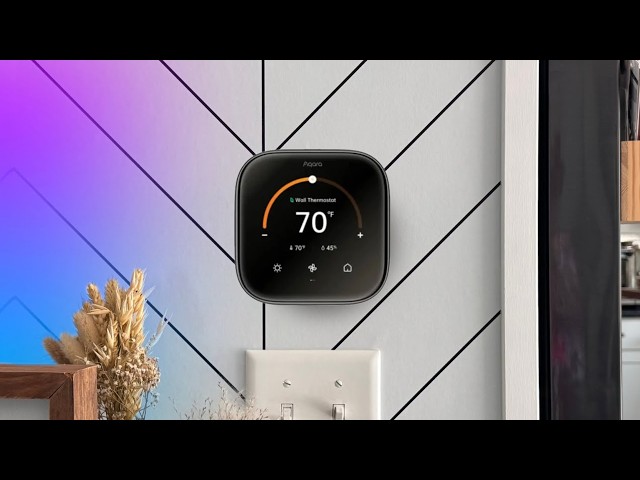 This is the BEST Smart Thermostat for Apple Users! Aqara W200 Review!