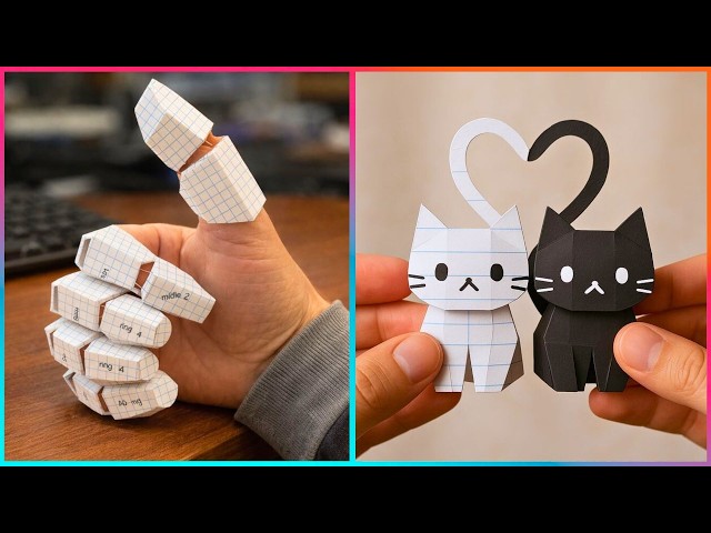 Easy Paper Crafts To Do When Bored ▶ 3