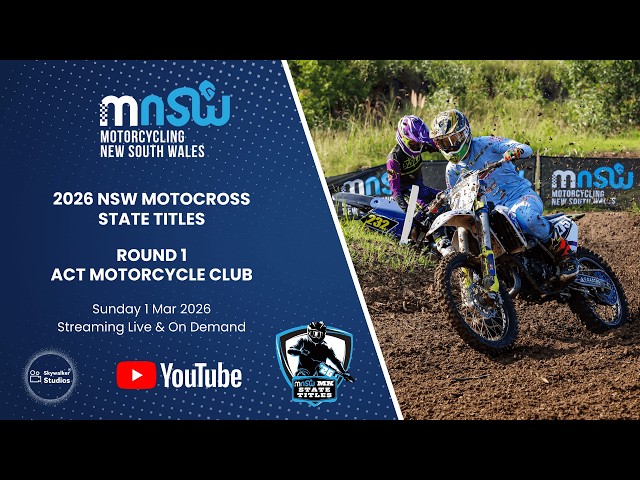 2026 NSW Motocross State Titles - Round 1 - Day 2