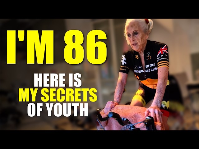 86-year-old IRONWOMAN: "Here is my secrets of youth & longevity"