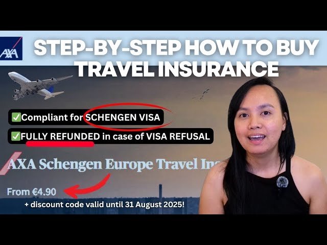 Travel Insurance for Schengen Visa: How to Buy + Discount Code (2025)