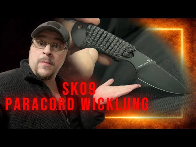 Diese Paracord-Wicklung macht JEDES Messer SOFORT besser! 🔥 (All Black Tactical EDC)