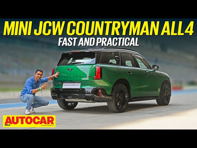 Mini JCW Countryman All4 review - A Fun & Practical Crossover | First Drive | Autocar India