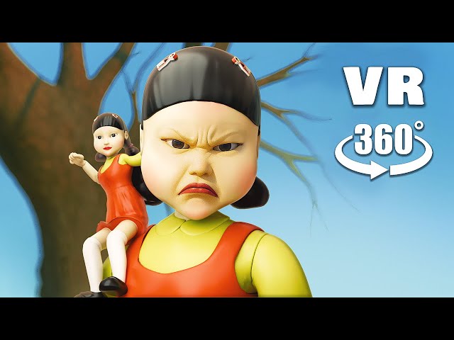 SQUID GAME 360° VR - Funny Animation